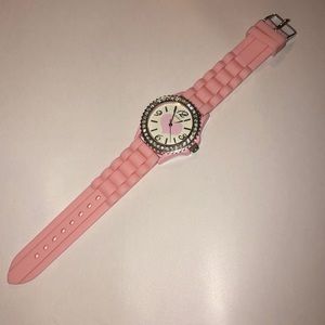 Pink Heart Watch